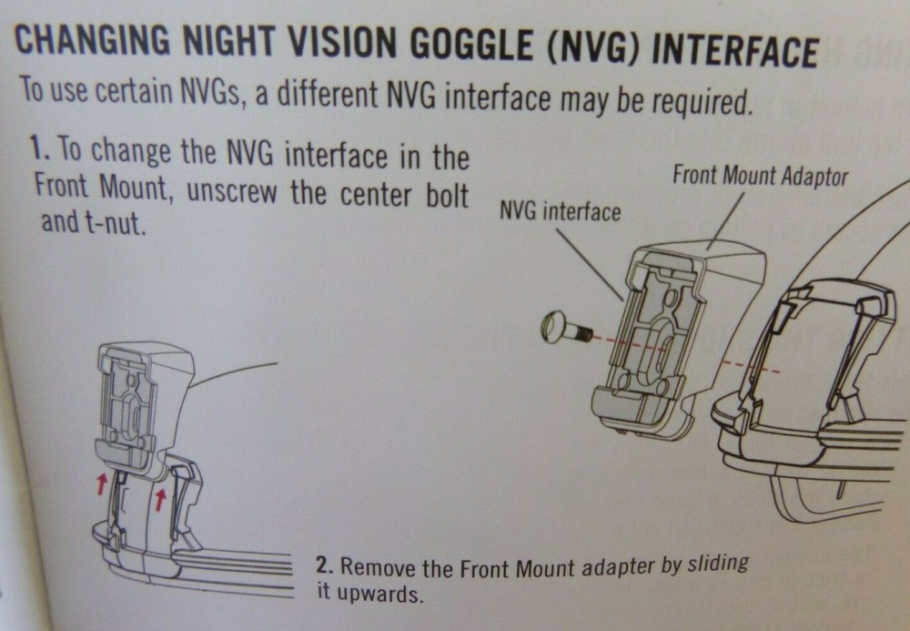 Revision Batlskin Viper Head Protection System NVG Interface Adapter