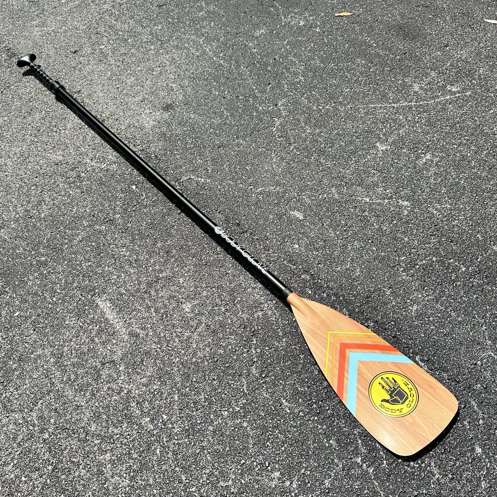 3-Piece Adjustable SUP Paddle –Lightweight, Floating Aluminum Shaft (Body Glove)