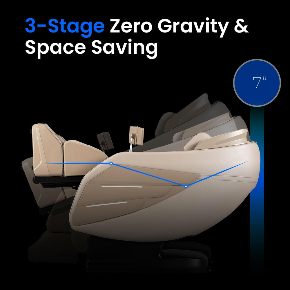 OS-3D Champ II Massage Chair | 3D SL-Track, Zero Gravity, Heating, Bluetooth