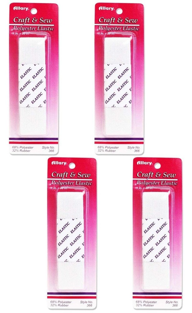 Allary 366 - 1" x 30" Polyester Elastic - Multipacks