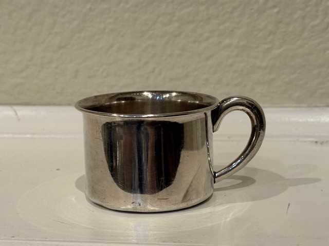 Vintage 950 Sterling Silver Baby Cup (46 grams)