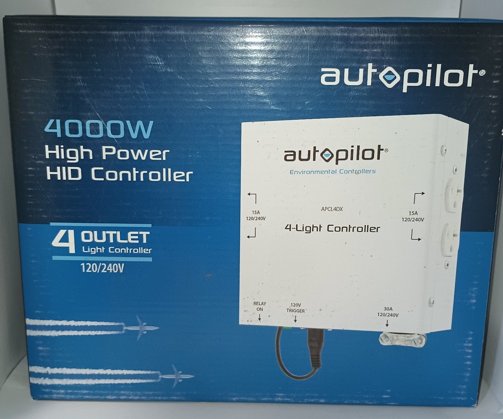 AutoPilot 4 Light Controller APCL4DX  (120/240V) 4000 watt HID Controller