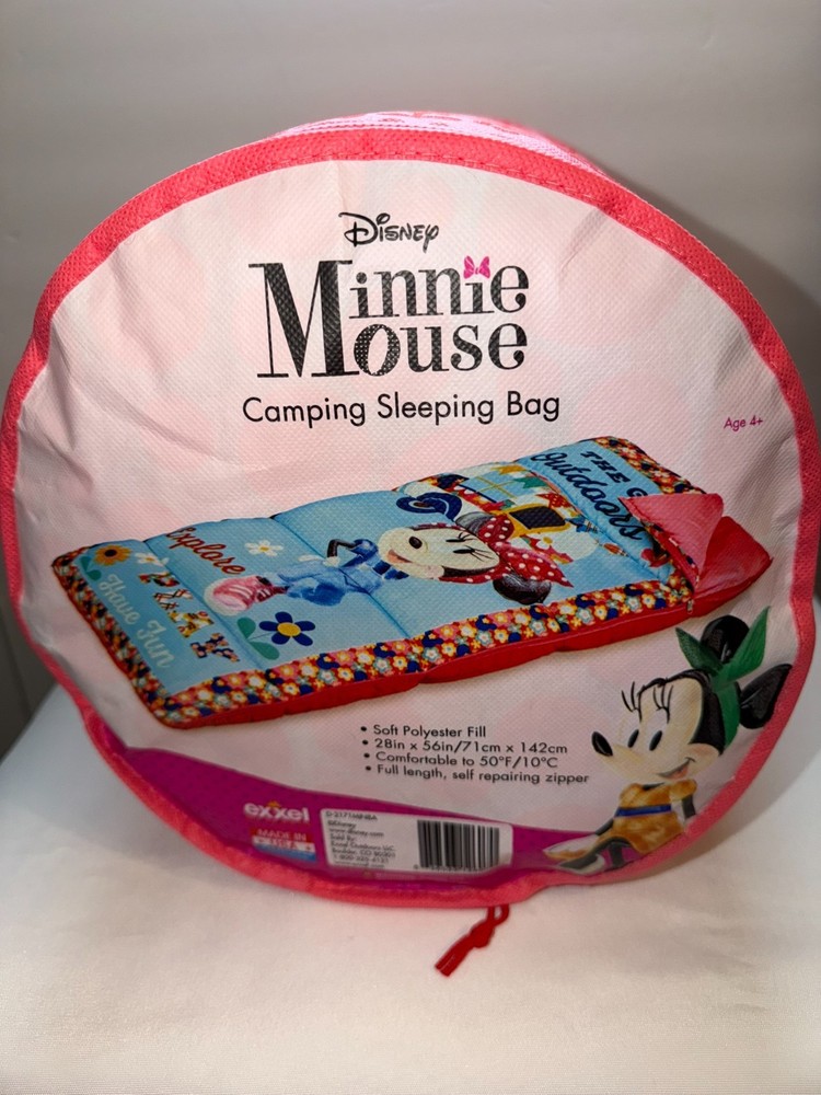 Disney Minnie Mouse Camping Sleeping Bag