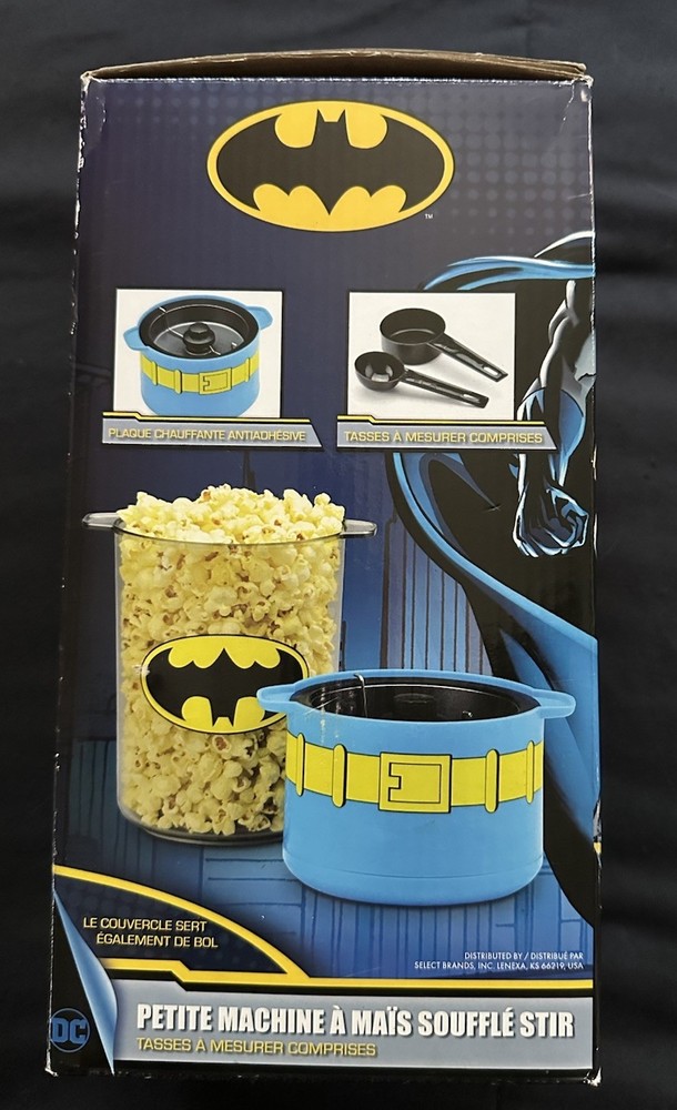 DC Comics TM Batman Mini Stir Popcorn Maker Popper