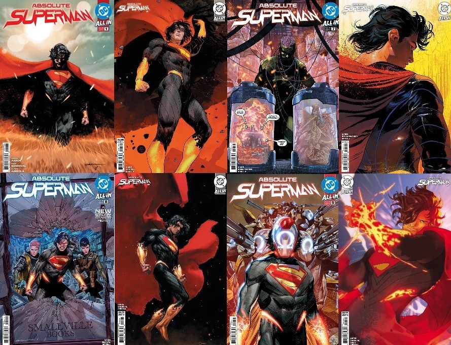 ABSOLUTE SUPERMAN  #1 - #15 Cover Select  DC  *IN HAND