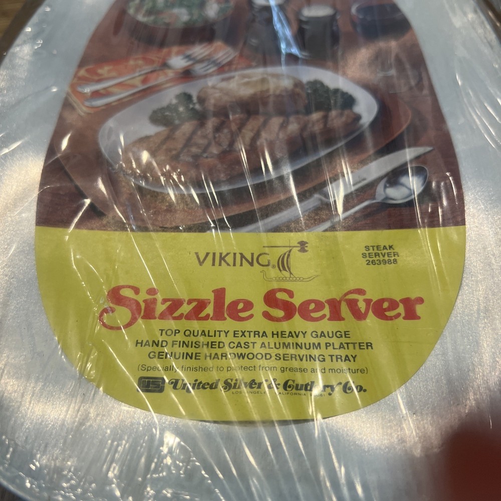 Vintage Viking Sizzler Server New