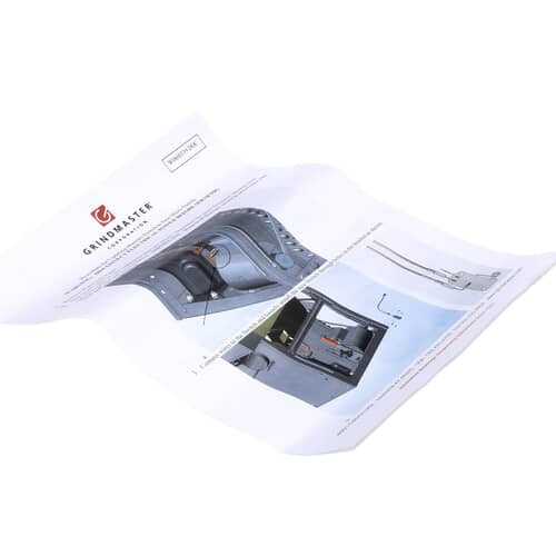 Grindmaster Cecilware W0600339 Instruction Sheetmerc Sw Rpl