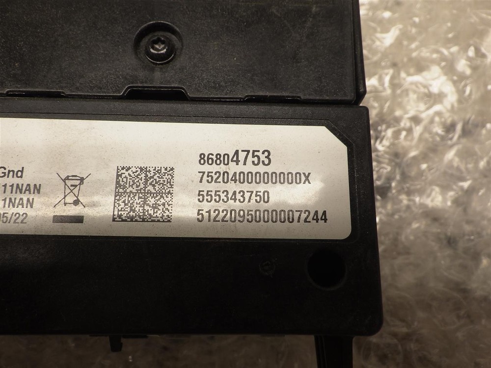 Cadillac XT6 2021-2023 Telematics Interface Module 86804753 5652