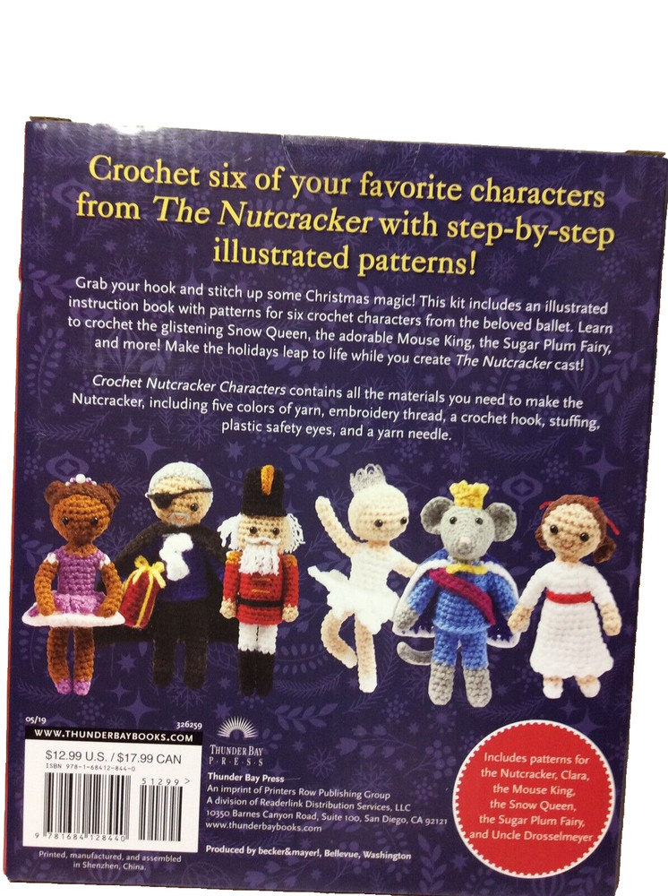 “Nutcracker” Characters Crochet Kit