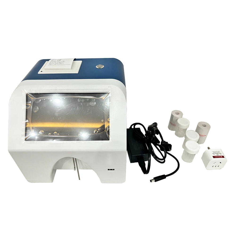 Milk Analyser with 11 Test Items 7-inch Touch Screen USB Interface Single Pump