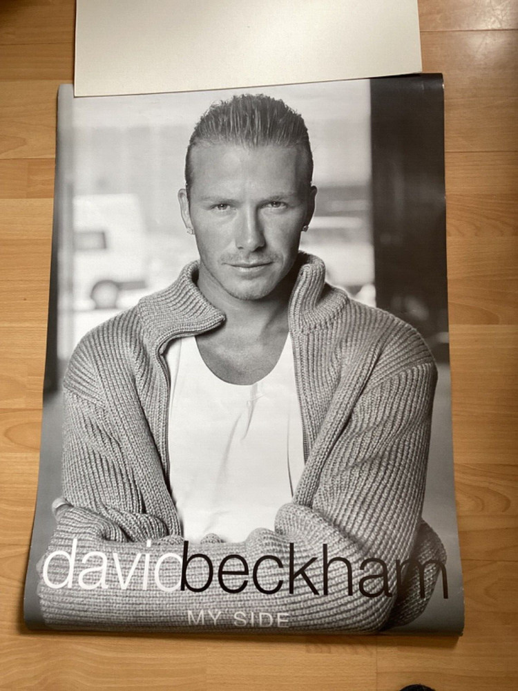 DOUBLE SIDED BECKHAM MY LIFE POSTER