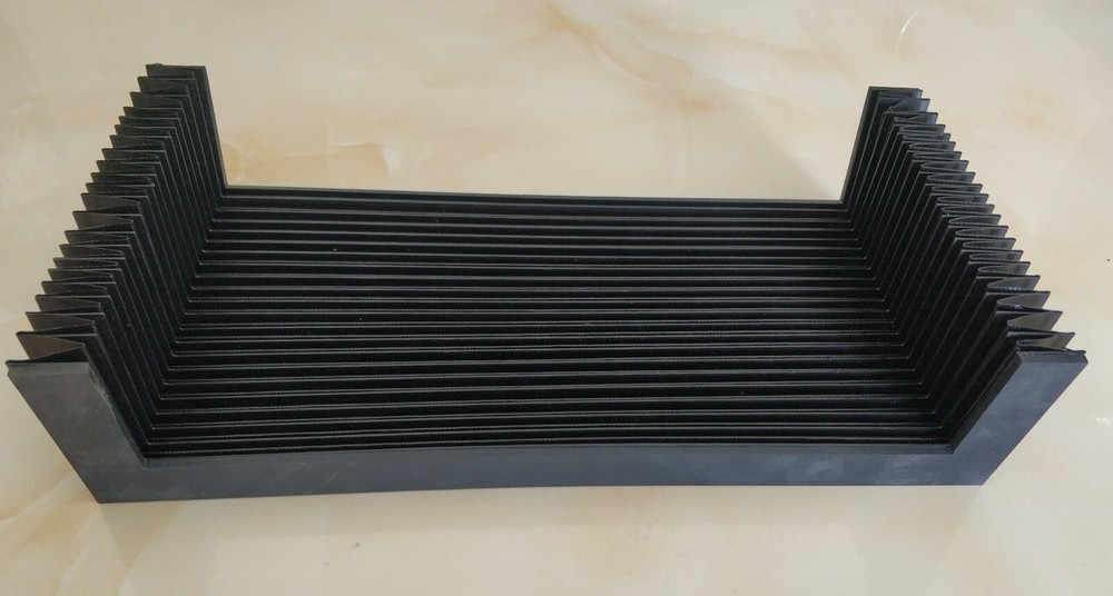 U type protection bellow ,inside: width 370mm x height 55mm x Lmax 450mm