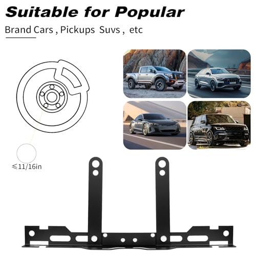 Professional Wheel Alignment Tool Kit 2Pcs, Heavy-Duty Toe Gauge with