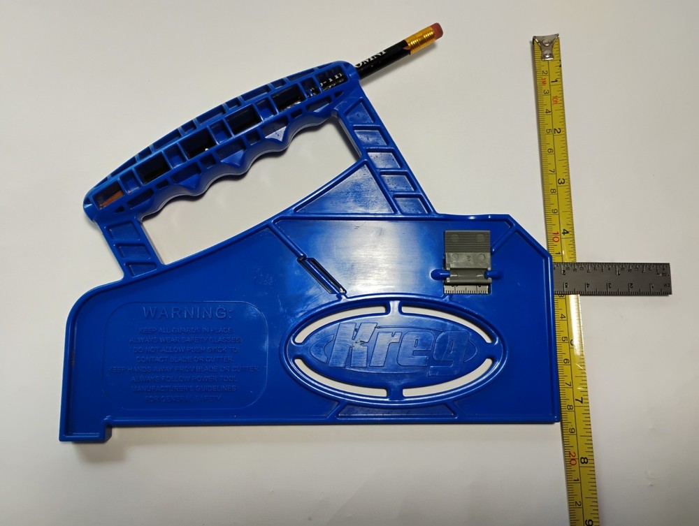 Kreg Multi Purpose Push Stick with Depth Gauge Kreg