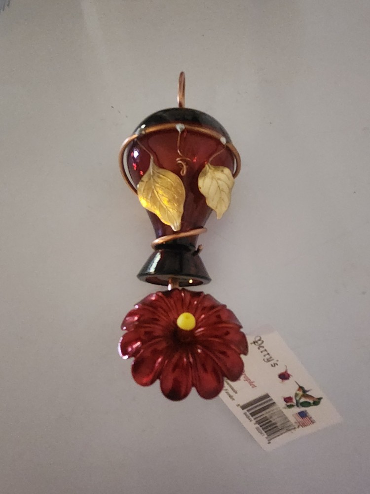 Perry's Ruby Droplet #2092 Hummingbird Feeder