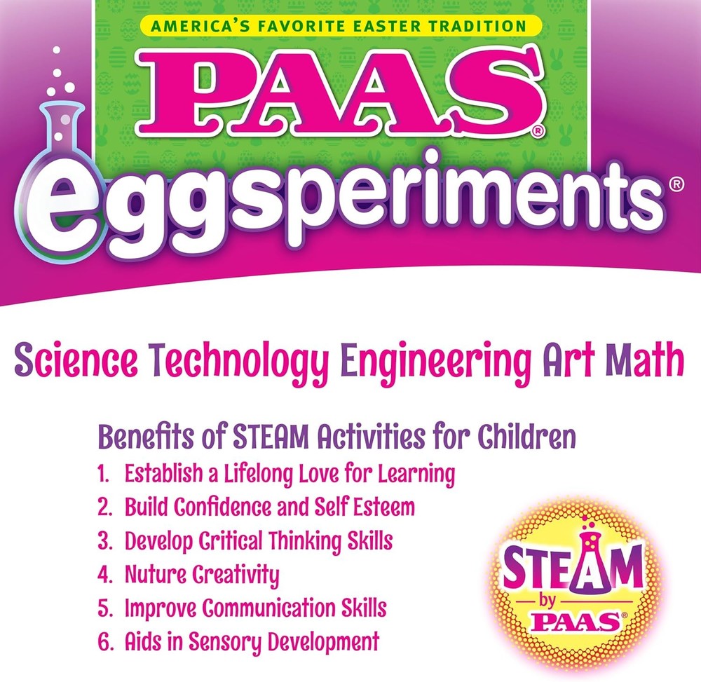 Volcano Egg Decorating Kit - Fun Educational Easter Crafts for Kids