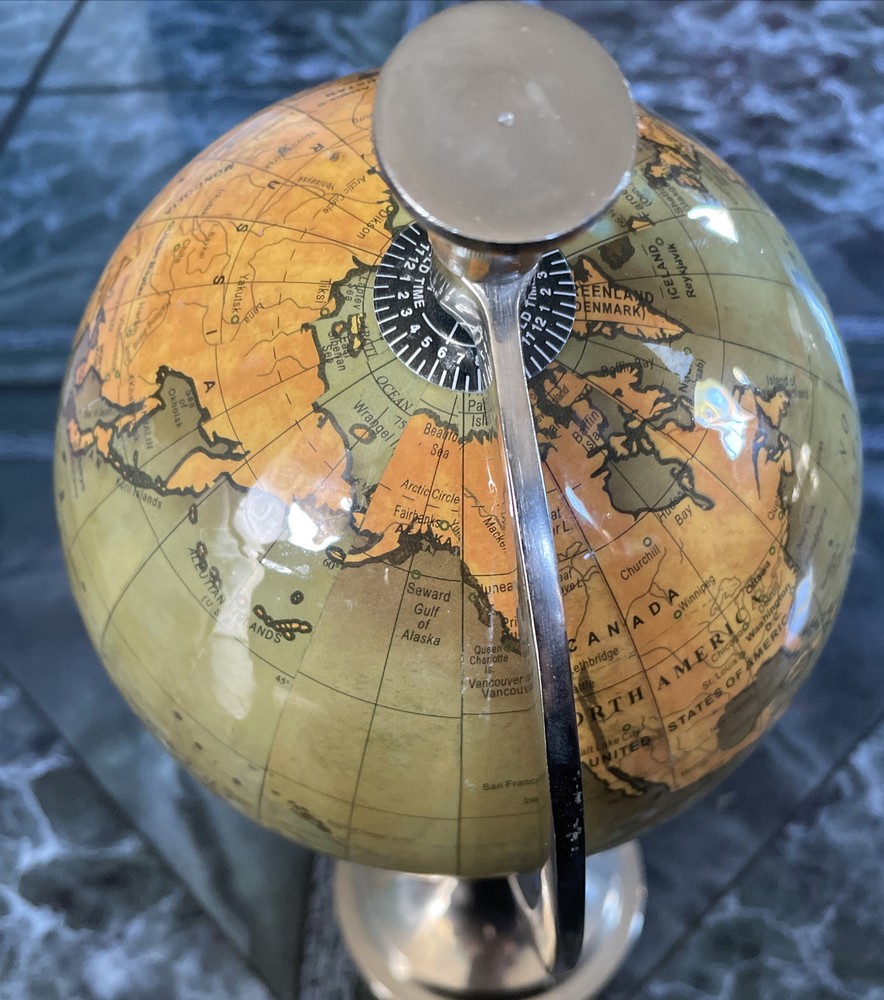 8”globe world