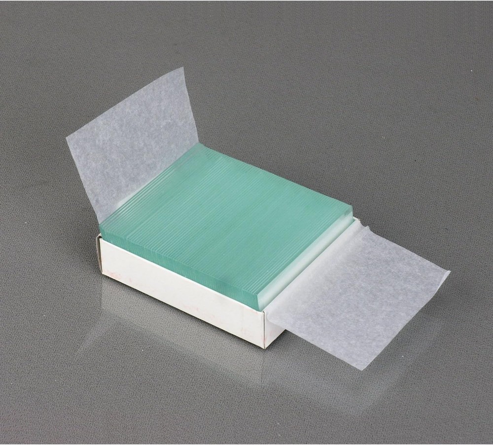AmScope 72 pcs. Blank Microscope Slides, Pre-Cleaned Glass Slides for Microscope