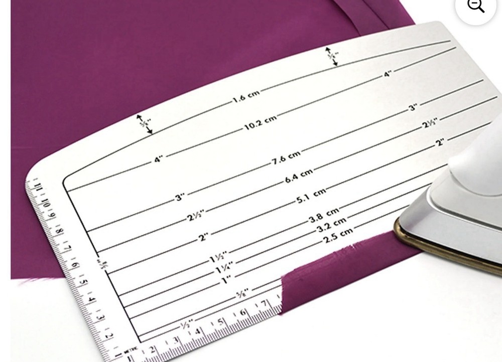 Dritz Ezy-Hem Gauge Measure Tool Hemming Tool Sewing