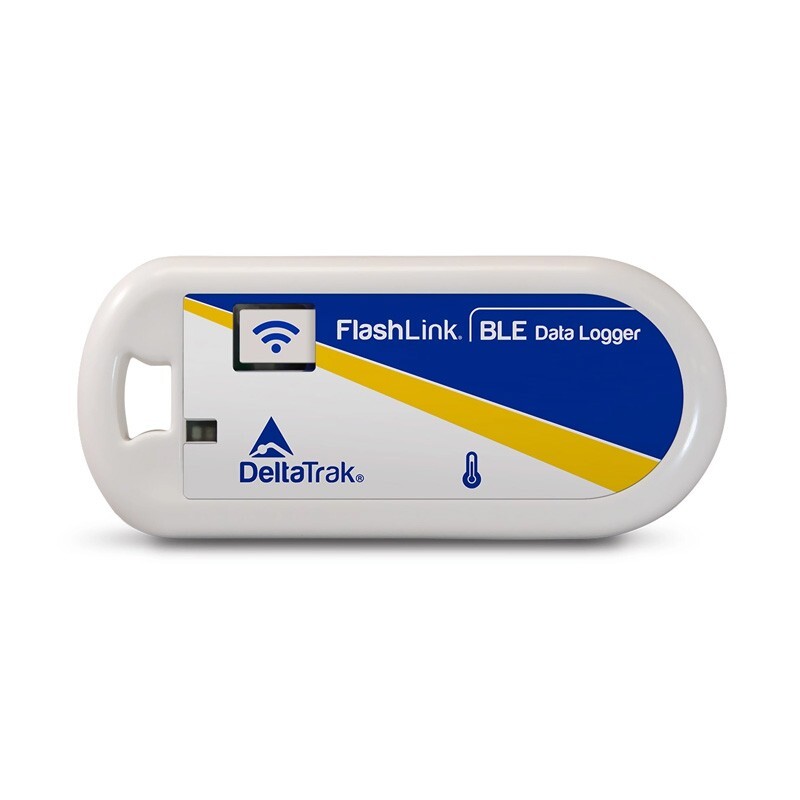 DeltaTRAK FlashLink BLE low-power Bluetooth repeat temperature recorder 40900