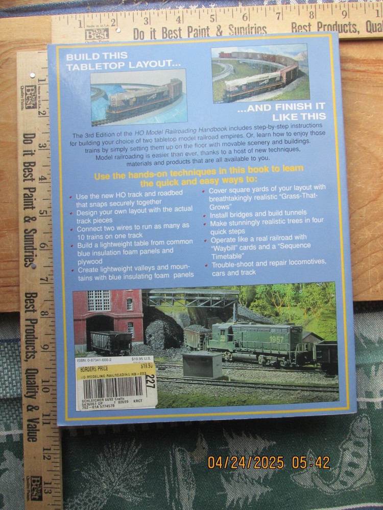 The HO model railroading handbook 3rd edition 1998
