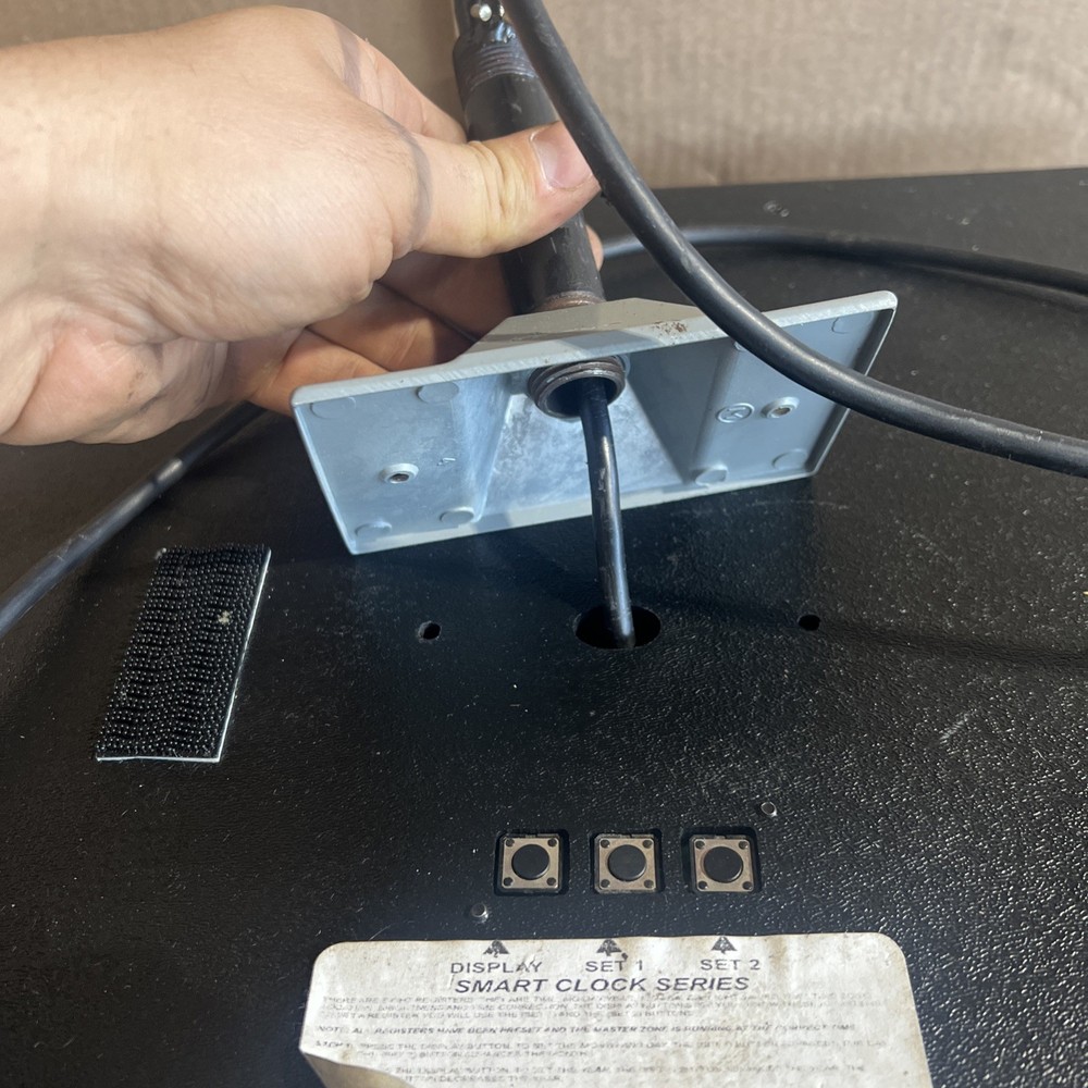 Visiplex TS5446 - Wireless Synchronized Digital Clock Used Surplus