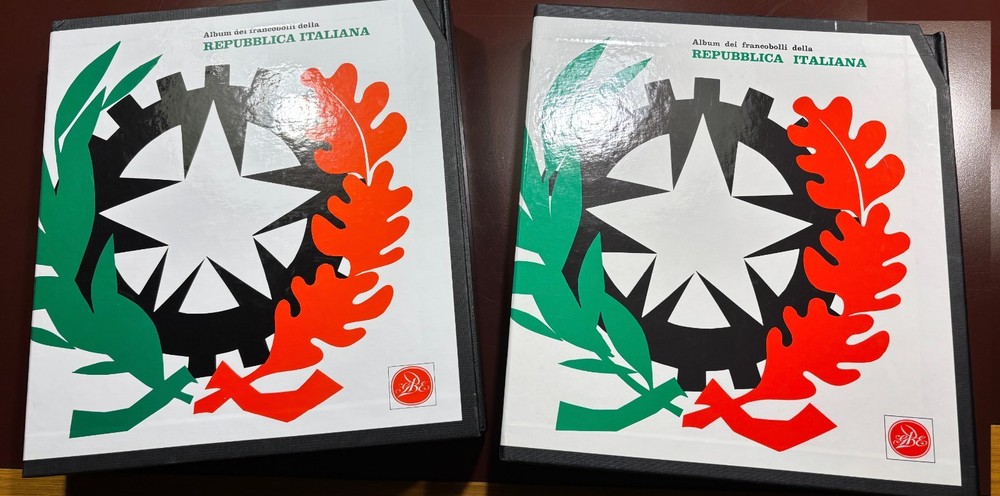 GBE BOLAFFI album with case for ITALY REPUBLIC - 2 available