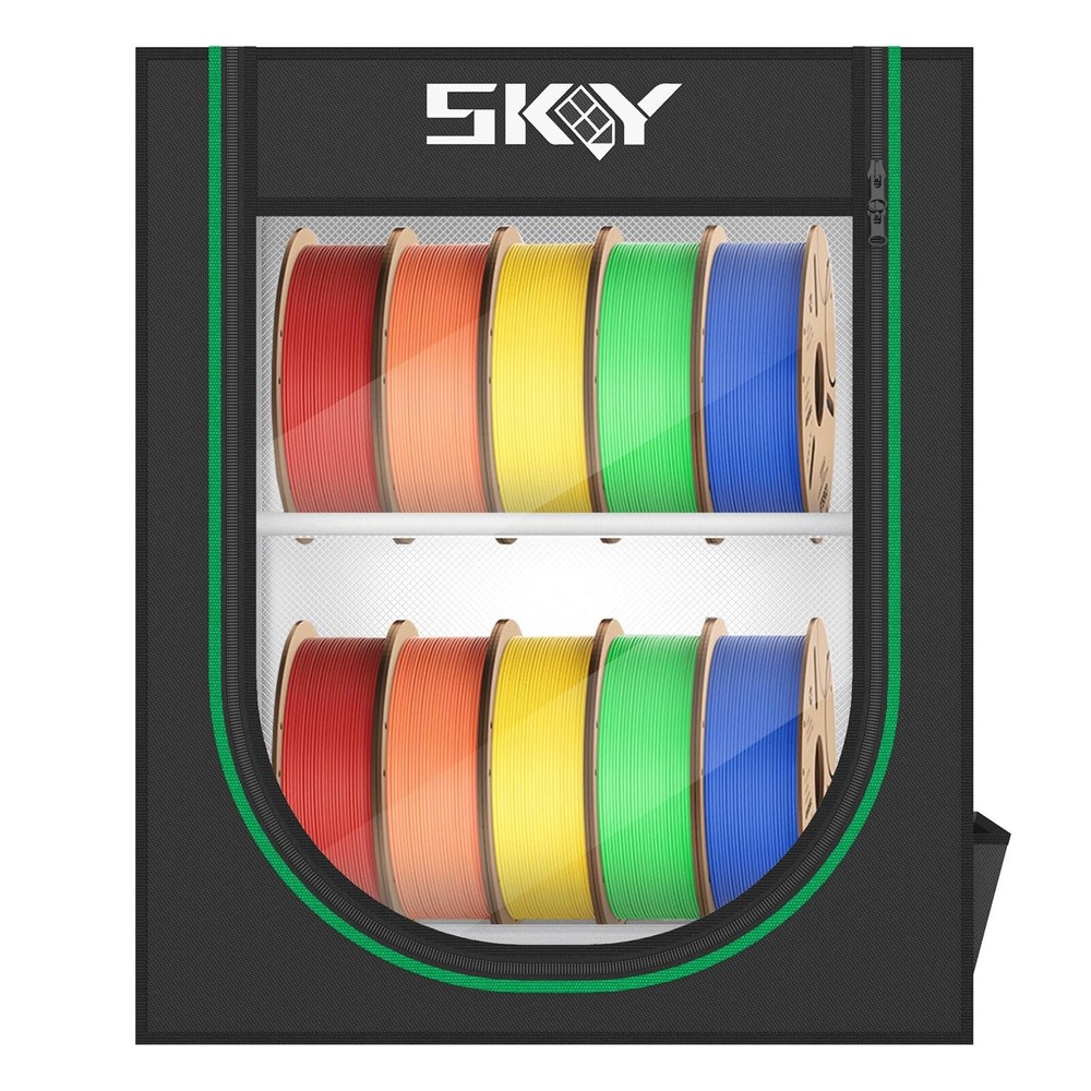3D Printer Storage Box, Storage Rack for 3D Printing Filaments,Dustproof and ...
