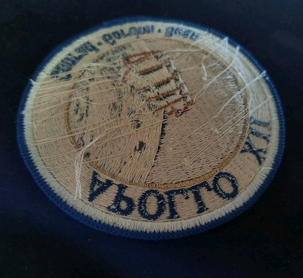 Vintage Apollo 12 Patch Conrad Gordon Bean