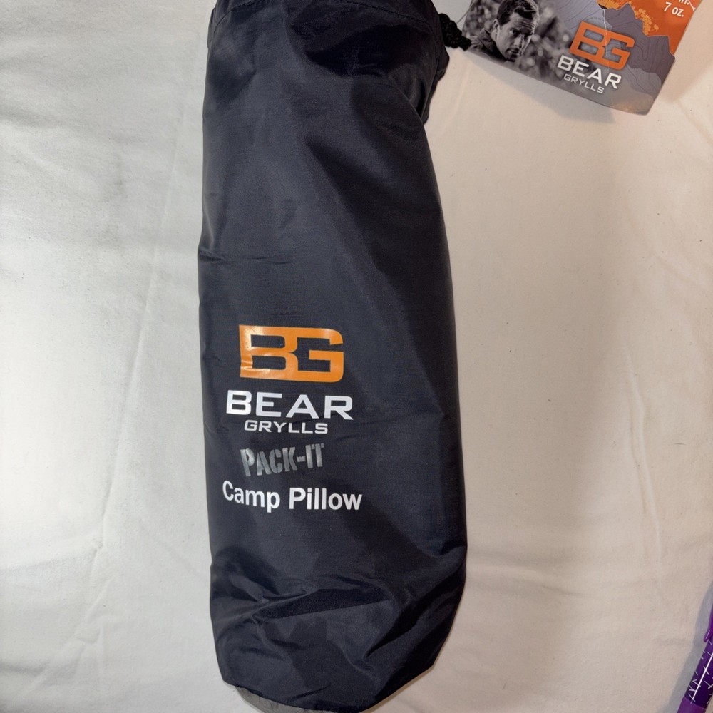 Bear Grylls Pack-It Pillow Camp Camping Foam Pillow