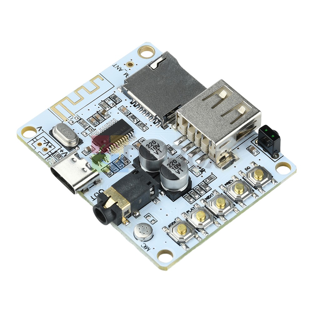 Bluetooth 5.4 Audio Receiver Board MP3 Lossless Decoder Decoding Module Type-C