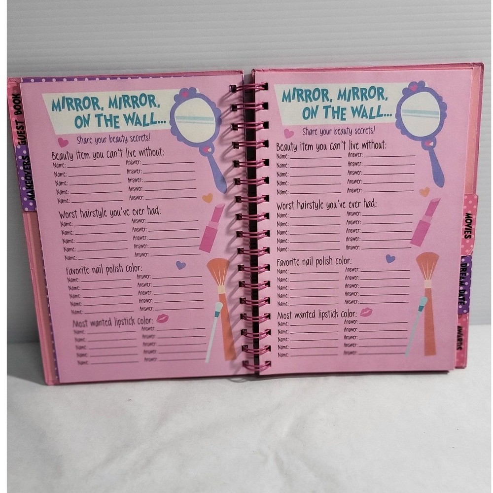 Sleepover Party Journal Ultimate Sleepover Journal Diary Guest Book