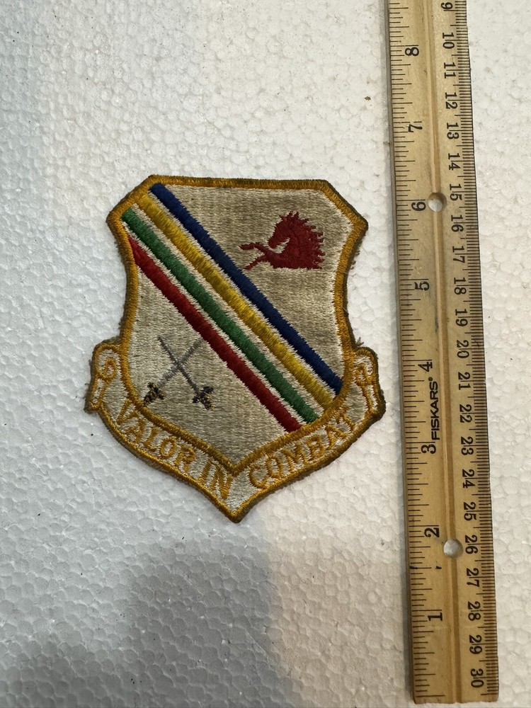 Vintage USAF Patch - Valor In Combat