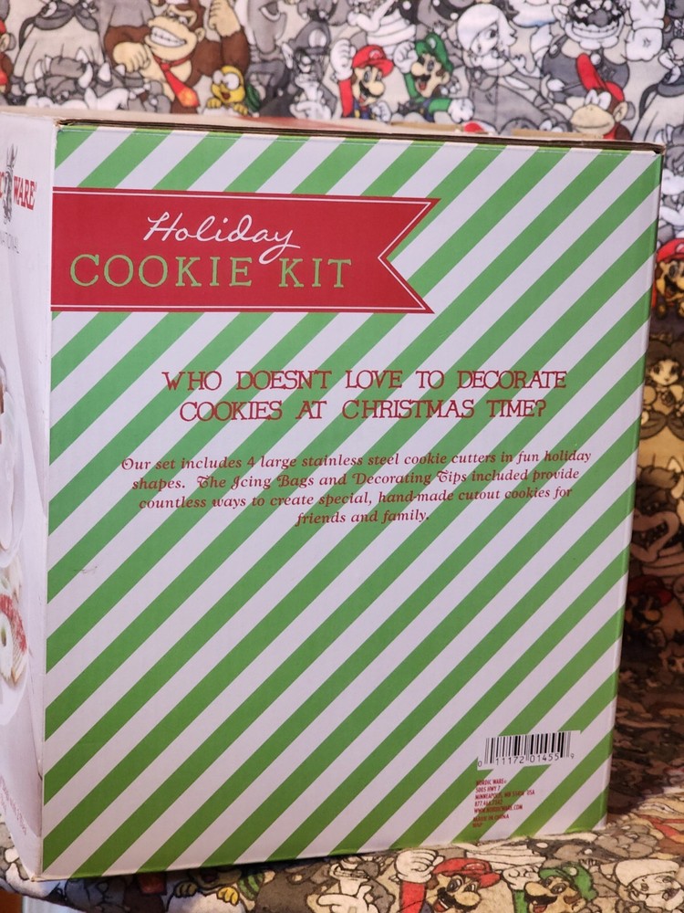Nordic Ware Holiday Christmas Cookie Kit Spritz