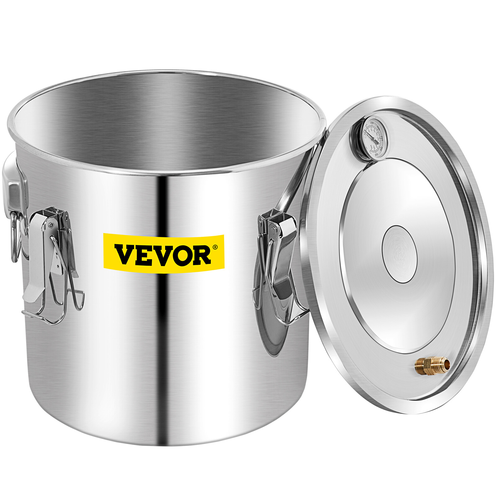 VEVOR 13.2Gal/50L Water Alcohol Distiller Moonshine Still Wine Brewing Kit Home