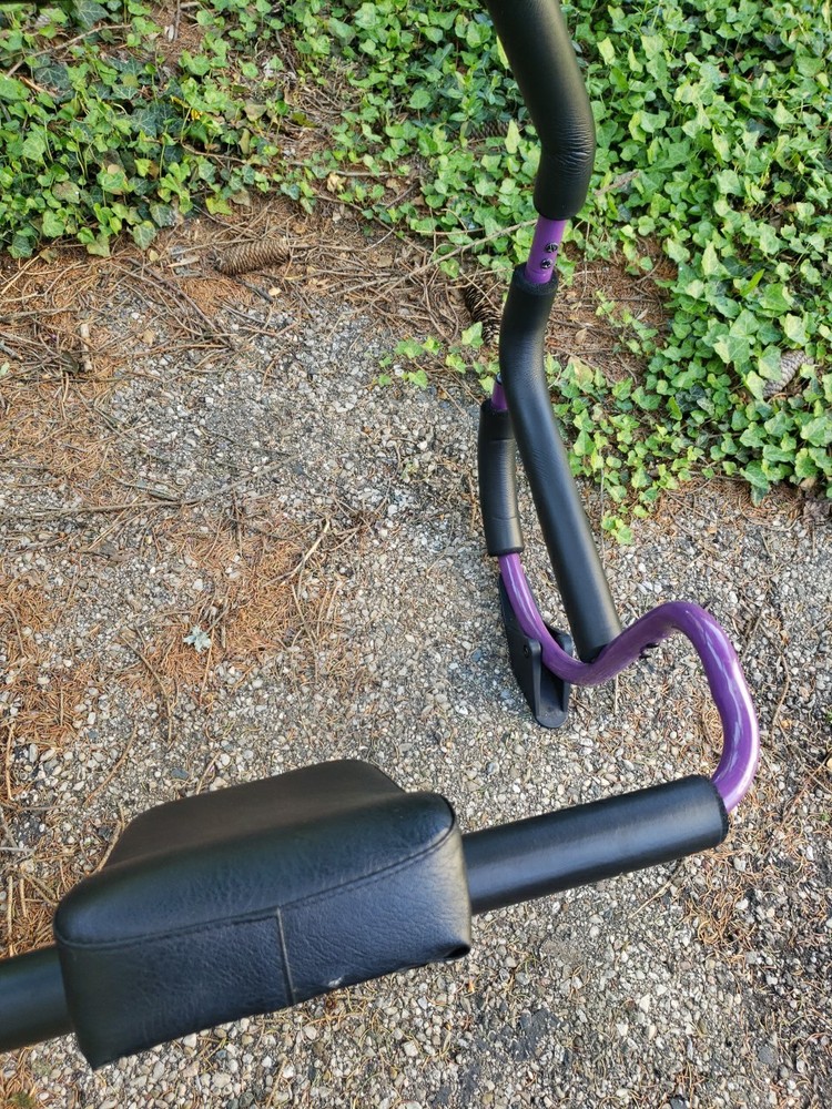 Original Purple Ab Roller Plus Crunch Rocker For Abdominal Exercise Stabilizer