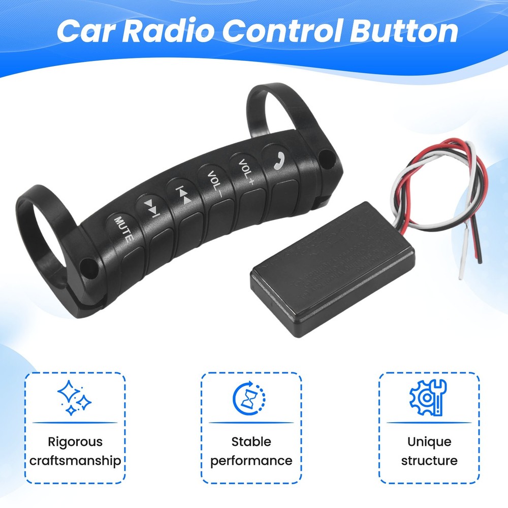 Universal Car Steering Wheel Control Multi-Function Button DVD Player7010