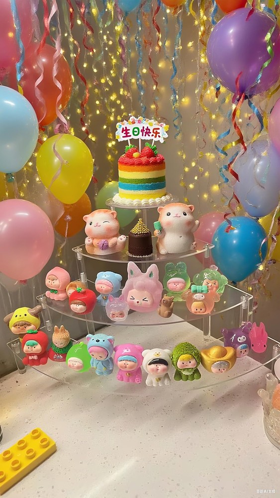 Small Clear Acrylic Display Riser, 4 Tier Desktop Display Stand for Mini Figu...