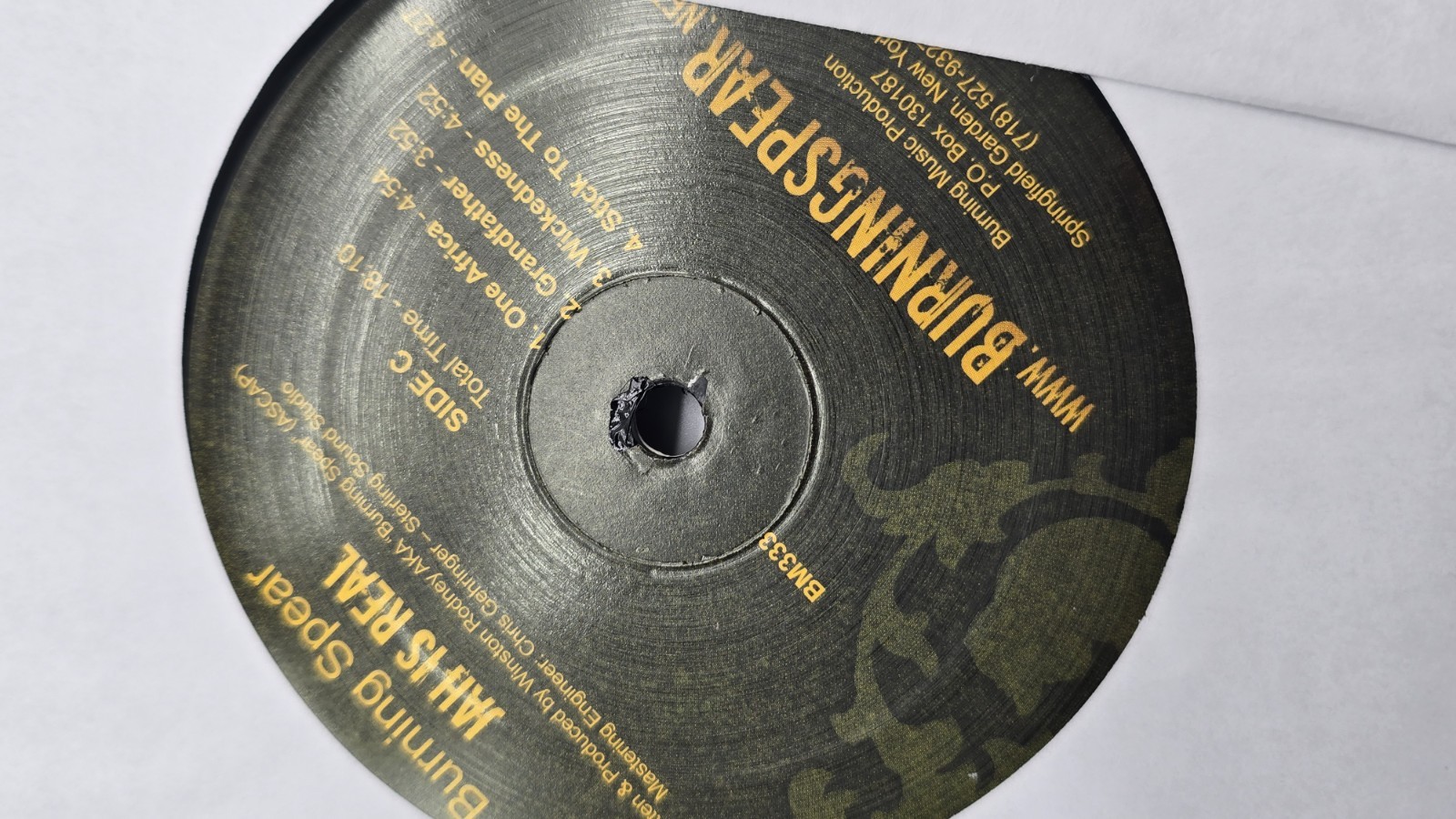 Burning Spear Jah Is Real Signed/Autographed Vinyl 2LP 2025