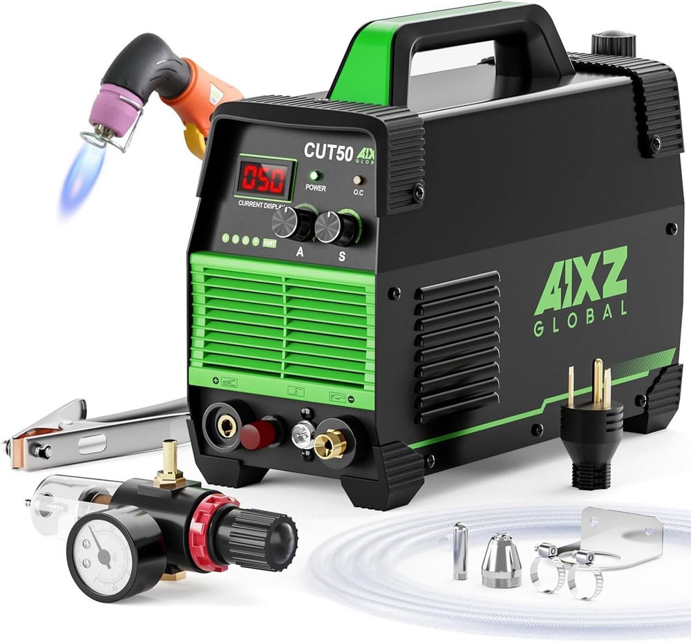 AIXZ 110V220V No-Touch Pilot ARC Plasma Cutter Post Gas Function Cutting Machine