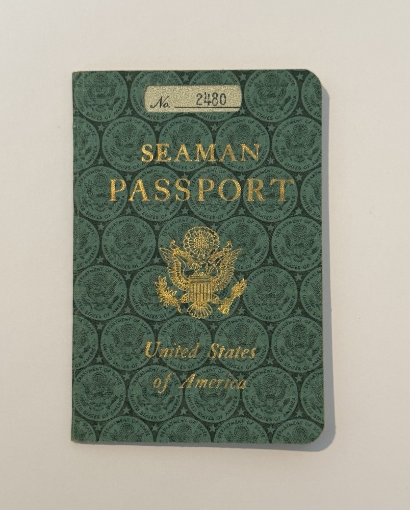 1945 Seaman Passport #2480