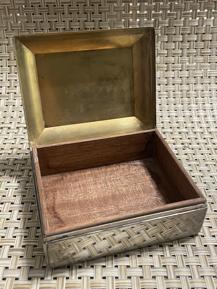 Antique Gorham Sterling Silver Trinket Box – Model #352