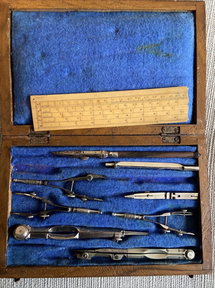 5x Joblot Cartographer Mathematics Technical Engineer Scientific Implement Sets