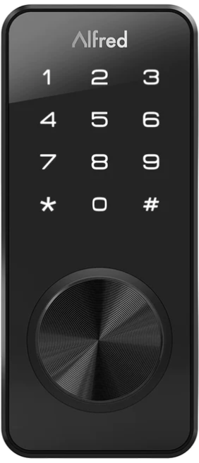Alfred DB1S Touchscreen Keypad Smart Door Lock with Key