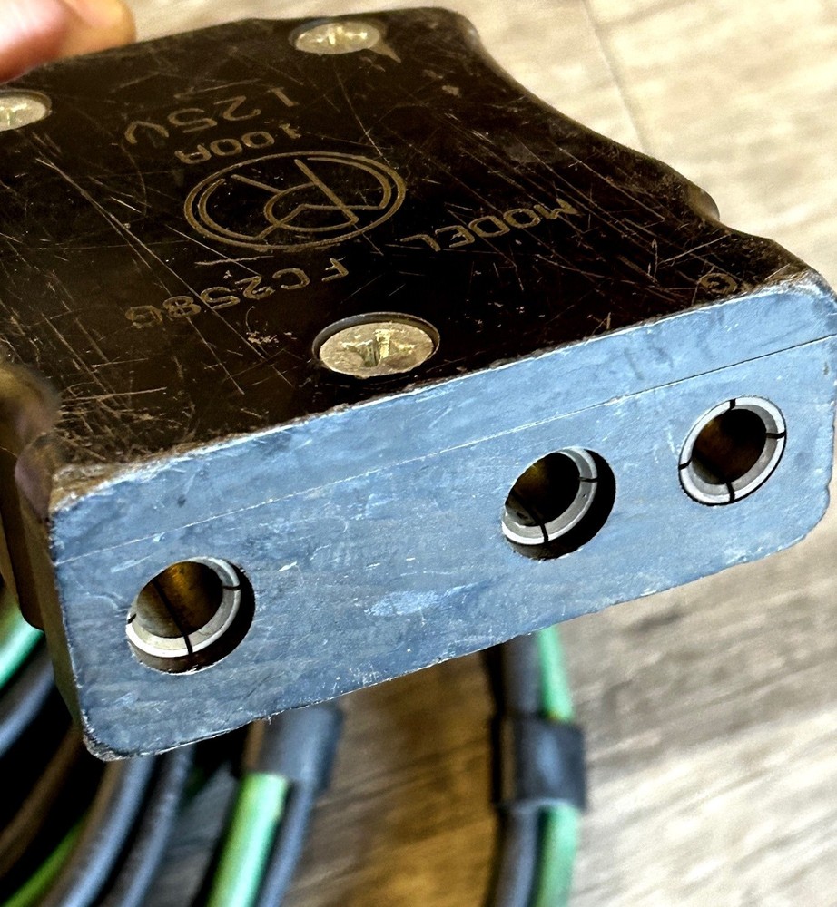 100 Amp 125 Volt Stage Pin Cable | 25ft