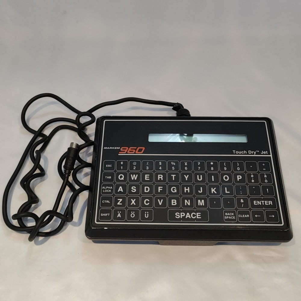 MARKEM 960 - Touch Dry Jet - Controller Keyboard