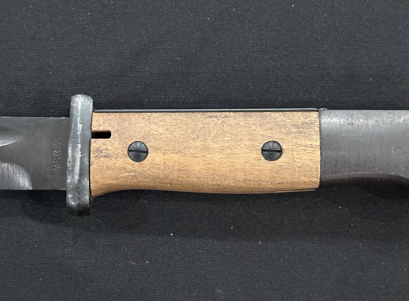 World War II German Mauser K98 Bayonet & Scabbard Solingen, E. & F. Horster MFG