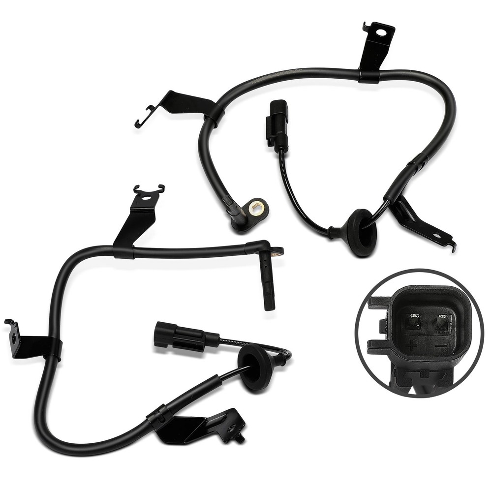 2Pcs Rear ABS Wheel Speed Sensor for Mitsubishi Lancer 2008-2015 Evolution Turbo