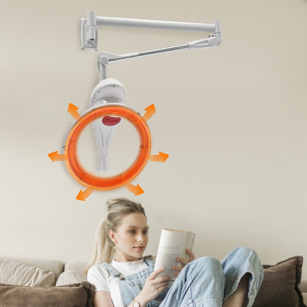 360° Orbiting Hair Treatment Machine with Adjustable Arm & Timer