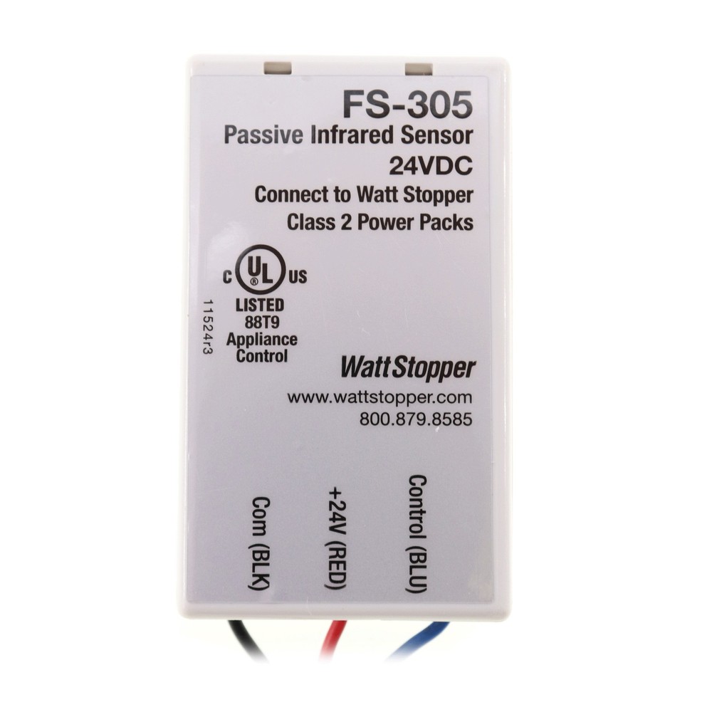 WATTSTOPPER FS-305 FIXTURE EMBEDDED OCCUPANCY SENSOR CONTROL MODULE, 24VDC